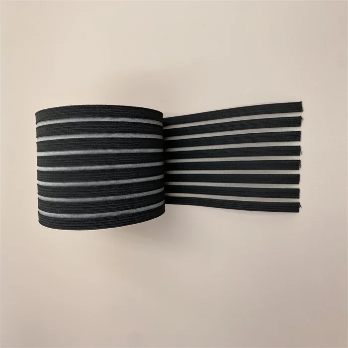 Manufacturer customized crochet elastic band hollow fish wire elastic band rubber band wrist bracer plastic waist plastic medica