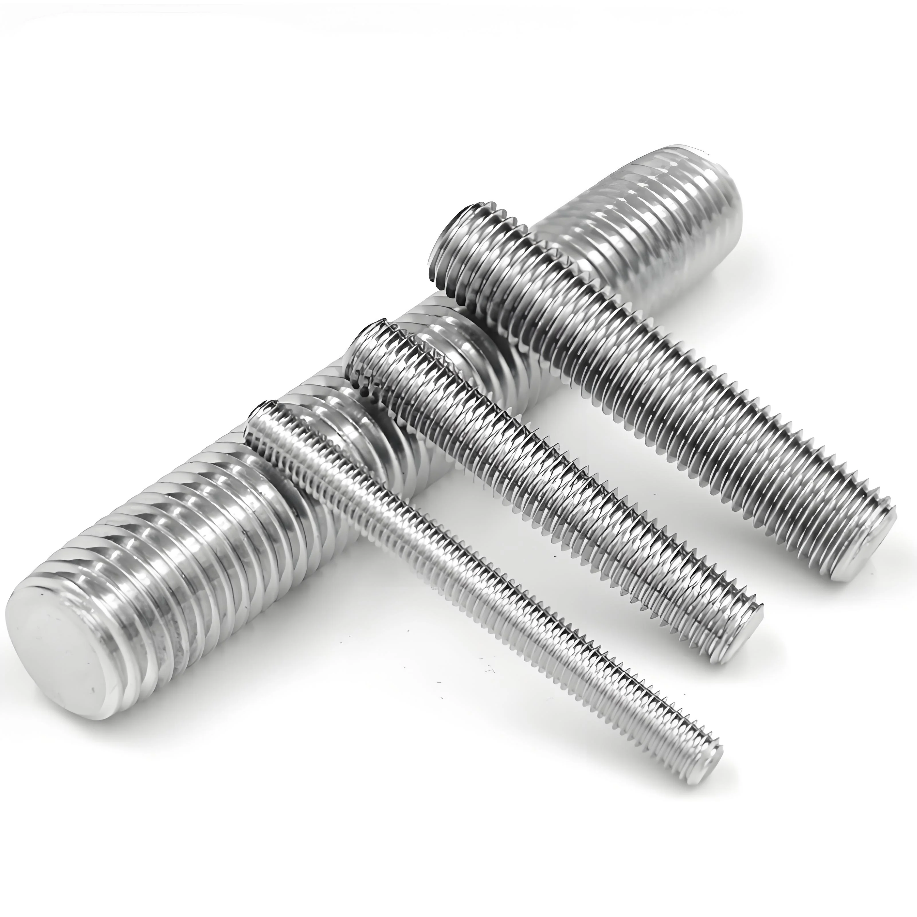 DIN975 Steel Threaded Rod Grade 4.8 ZP Threaded Bar with Black Zinc sted bolt