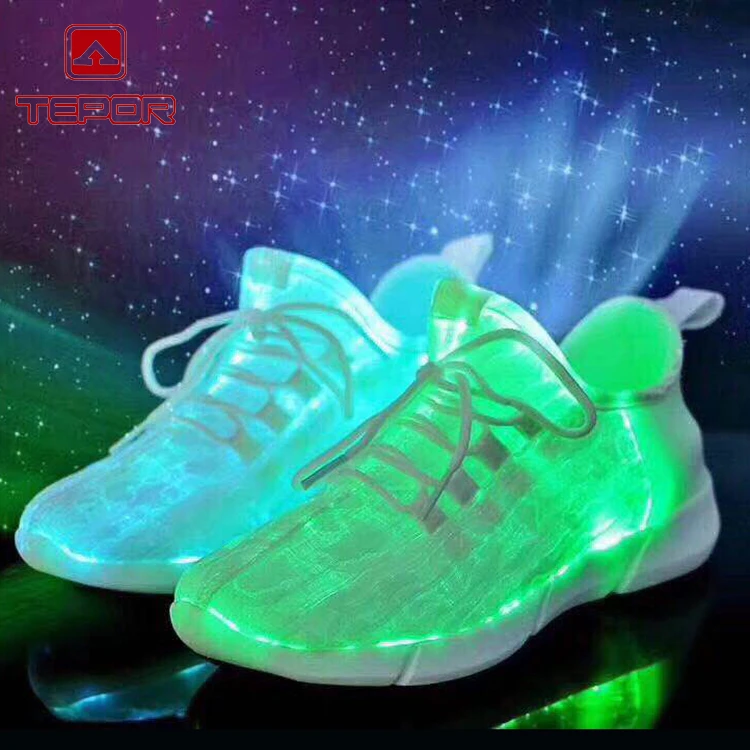 
wholesale rechargeable mens light up led sneaker adults, customize led running lighting shoes for men party adults 