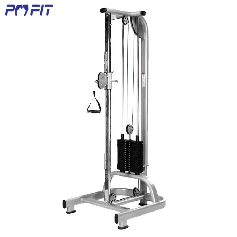 Cable pulley gym squat rack pull down pulley system gym station gym cable machine