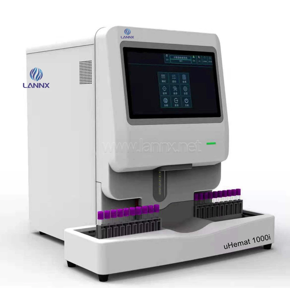 LANNX uHemat 1000i New Laboratory device human 5 Part Automatic Hematology Analyzer with Sampler Fully Auto Hematology Analyzer