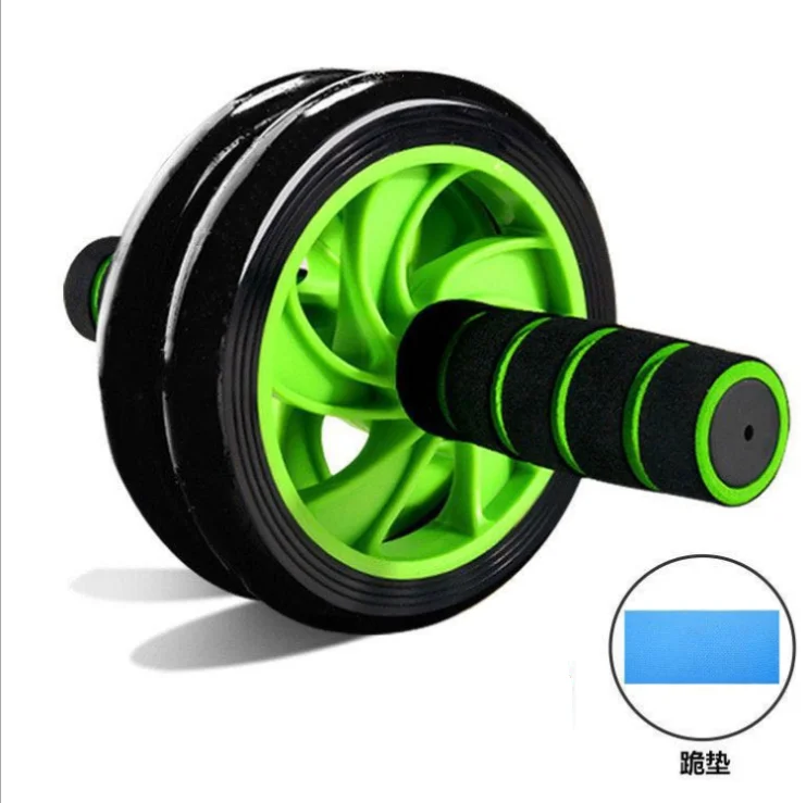 
Wholesale exercise ab Wheel roller Fitness Knee Mat Abdominal Muscle Trainer 2 Wheels 