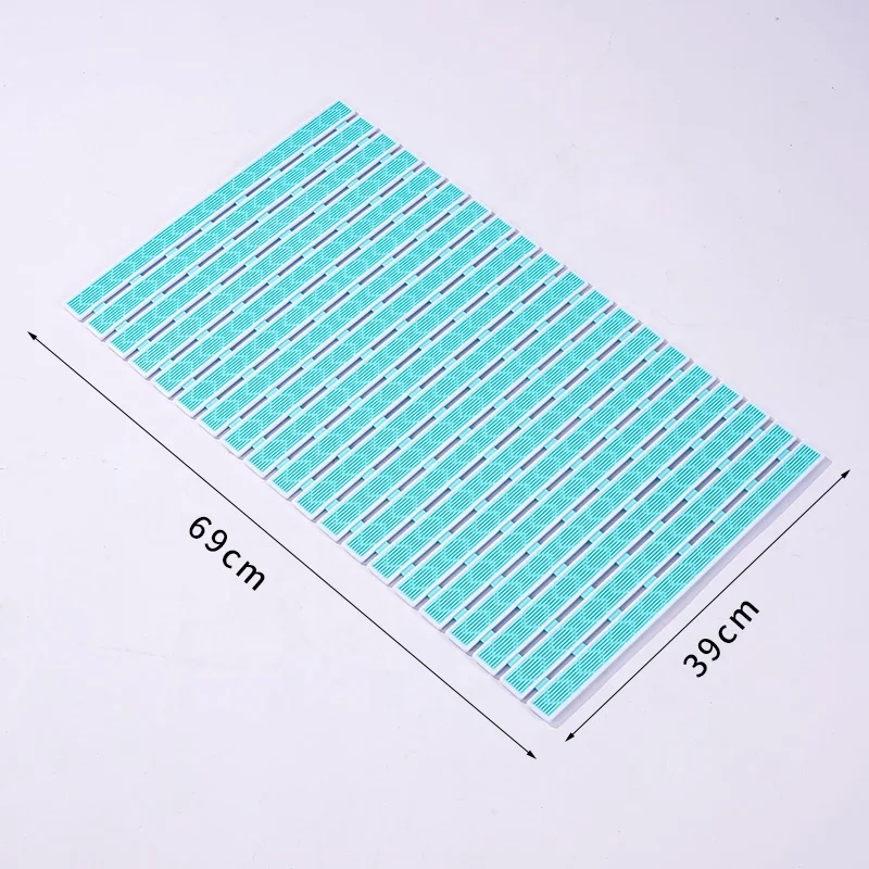 YAJUN Modern Solid Design Bath Mats Wholesale 69x38cm XL Size Machine Made Bathroom Bathtub Mats for Home and Hotel