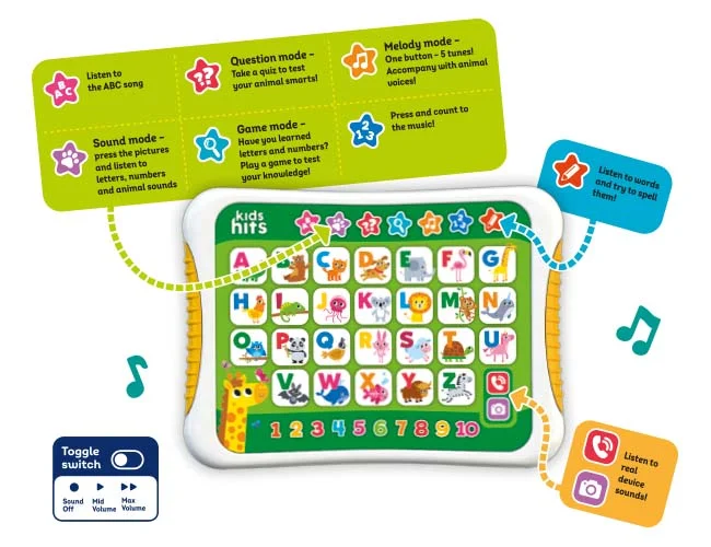 Kids Arabic Learning Tablet Muslim Islamic Quran Study Featuring Quran Pads Arabic Letters Effective Language Studying Machine