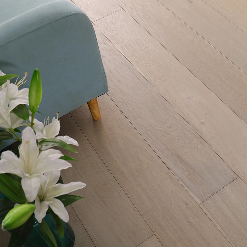 
New Fashion Solid Hardwood Flooring Indoor House Bedroom Floor Tiles Design 