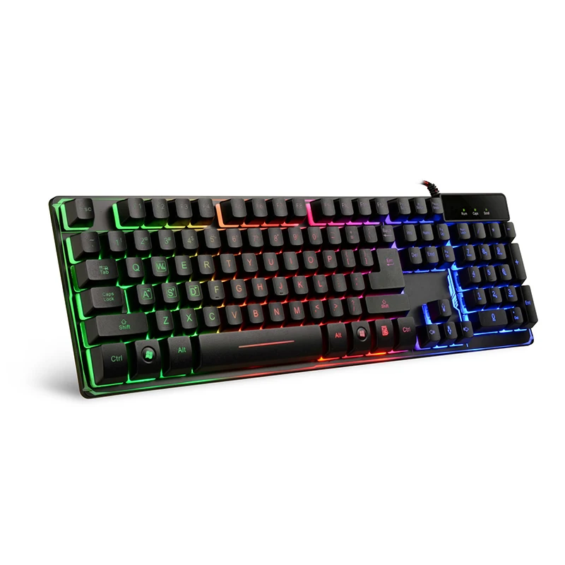 Promotional 104 Keys RGB Backlit Mechanical Gaming Keyboard For Professional Gamer