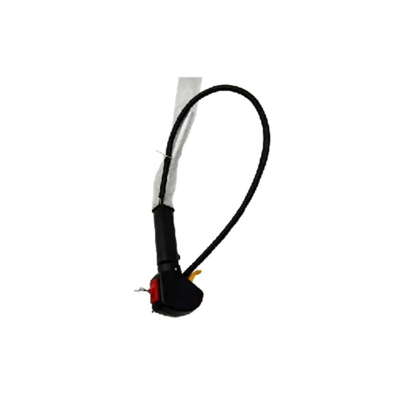 Mower Spare Parts Throttle Control Handle Switch Trimmer Handle With Cable Switch Trigger