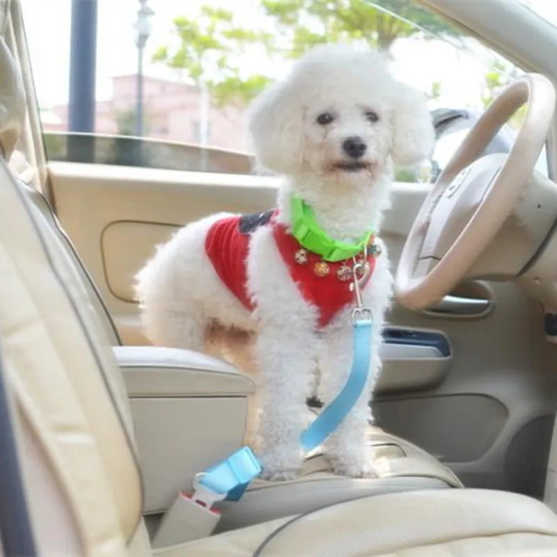 Оптовая продажа от производителя, уличные товары для домашних животных, защитная веревка для собак, выдвижной автомобильный ремень безопасности для собак и кошек