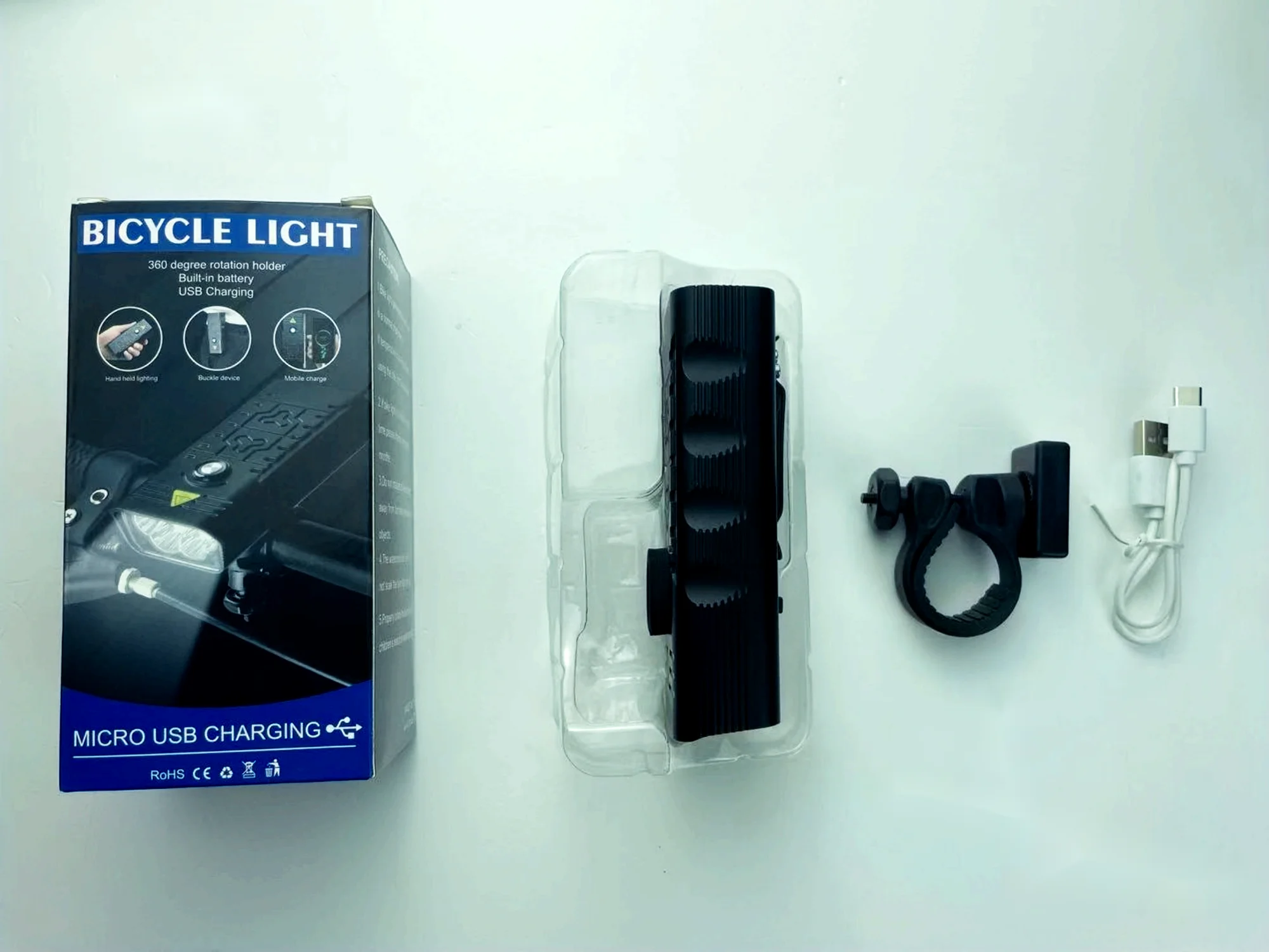Hot Sale Bike Lights Led Front 2000 Lumens 1000 Lumens Bike Lights Electric Bicycle Headlight