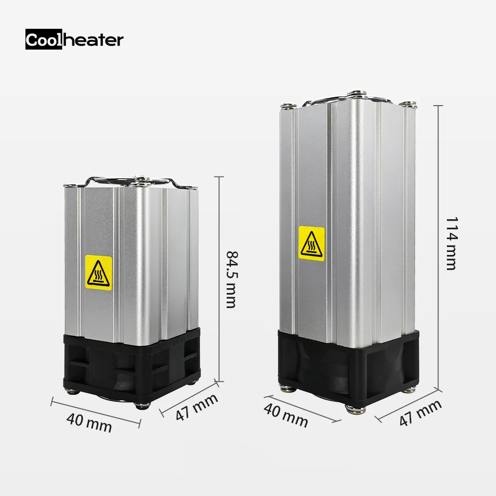2022 Din Rail 150W Smart Thermostatic PTC Heater With Fan