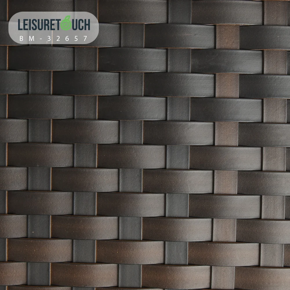 Optional Styles Eco-Friendly Weave Wicker Garden Sofa Chair Set Furniture Outdoor Synthetic Rattan Material