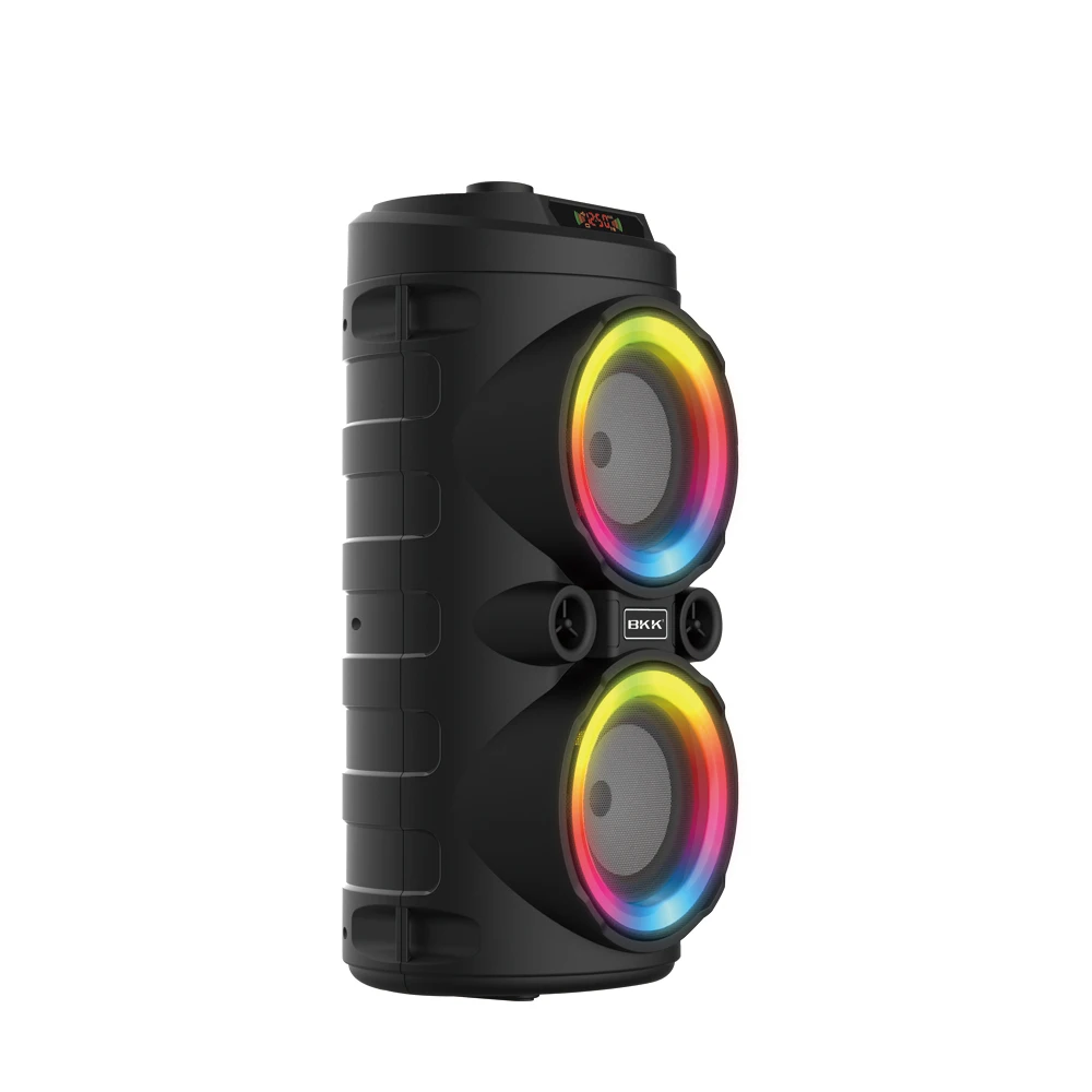 Karaoke Party Speaker Hifi Bluetooth Speaker EQ 3000mah Powerful Led flash light TWS Multifunction Bluetooth Speaker