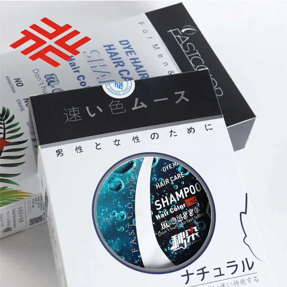 FULLY FastColor Hair Mousse New Arrival Natural Hair Color Dye Permanent For Men And Women