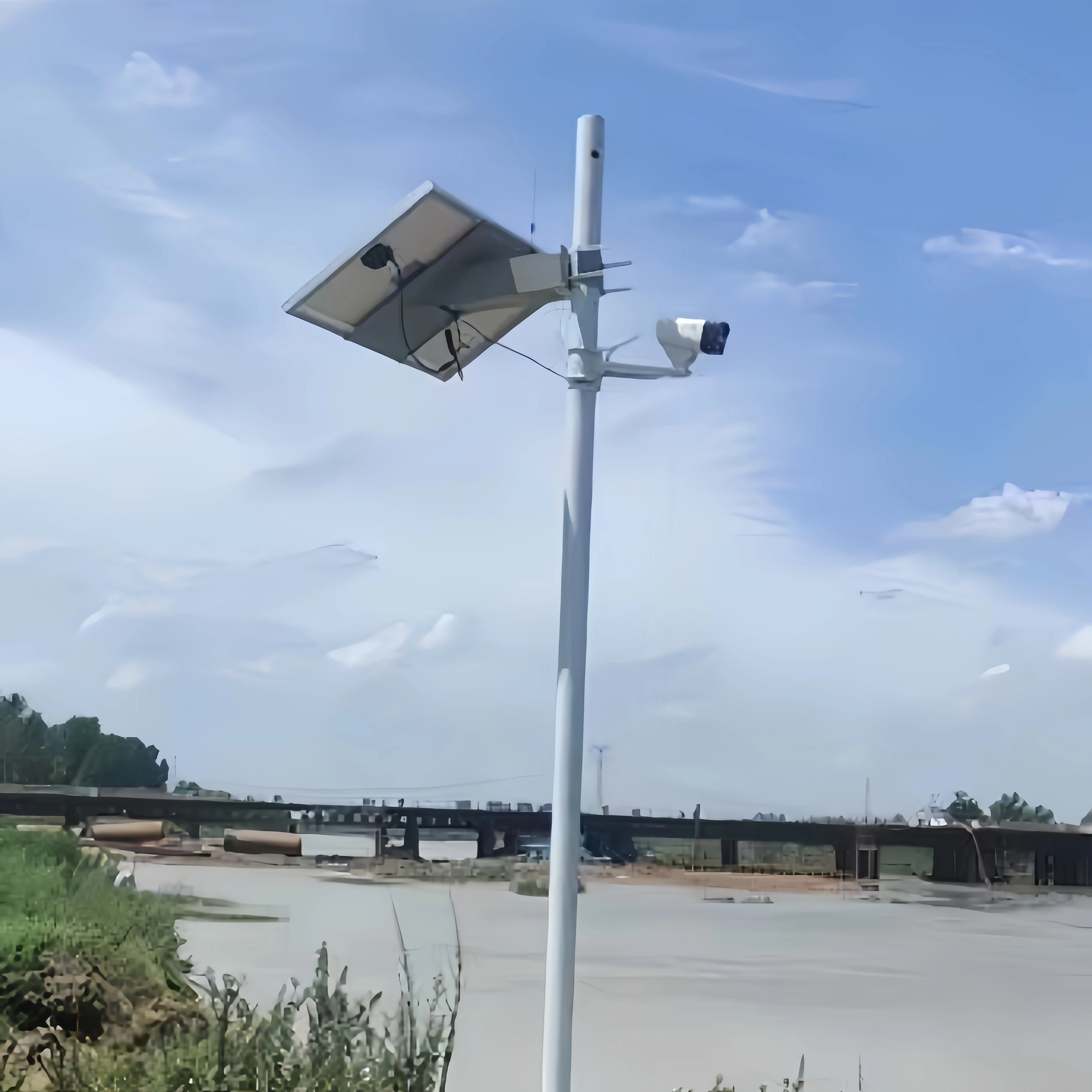 Siy Small Solar Power System  for Outdoor CCTV Camera PV Power Solar Charging with DC 12V Power Supply for Monitoring Systems