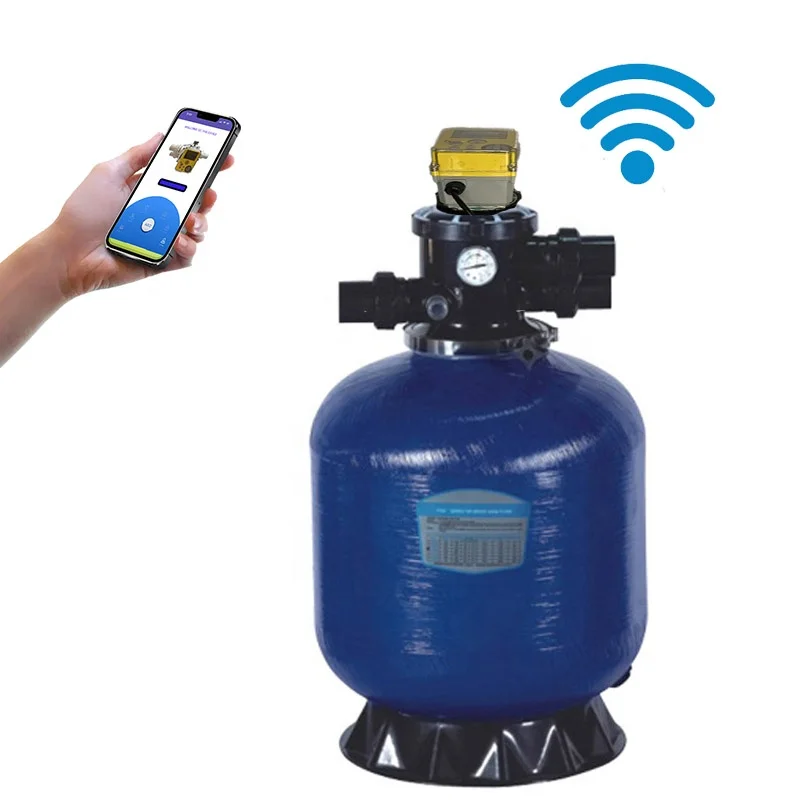 WIFI Smart 6 позиционный актуатор фильтра для бассейна автоматическая фильтрация обратная промывка смыв аксессуары Песчаного Фильтра