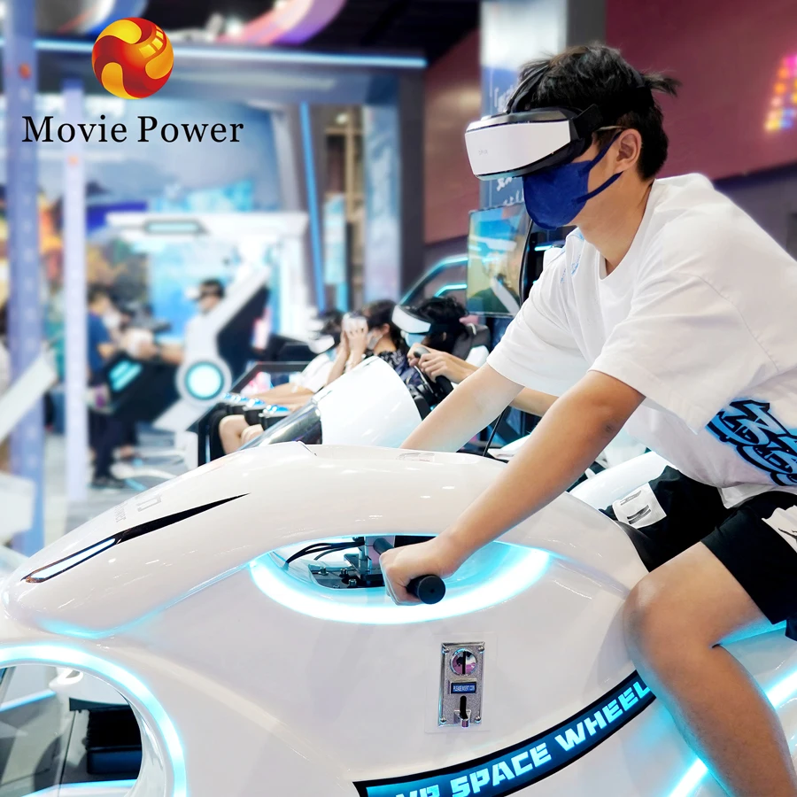VR Racing Simulator 9D Cinema VR Gaming Single-Person Cycling Arcade Virtual Reality Universe Driving VR Game Machine