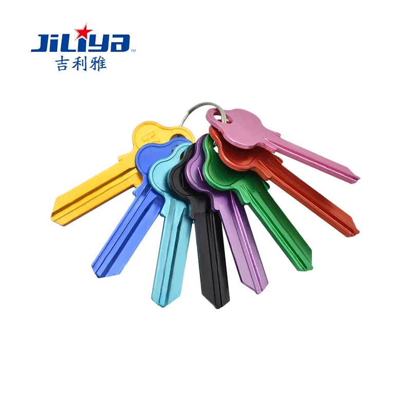 
Best selling color aluminum key blank 