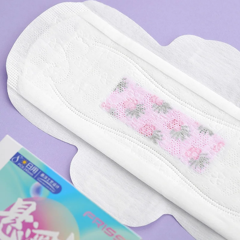 2023 New Style Friss Suspended Core Sanitary Napkin Wholesale Sanitary Pad for Women Large Size Sanitary Napkin Cotton Dry