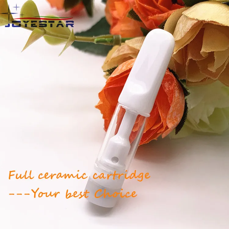 
Leakproof 510 ceramic cbd oil vape pen 0.5ml 1ml empty refillable good taste cbd oil vape pen 