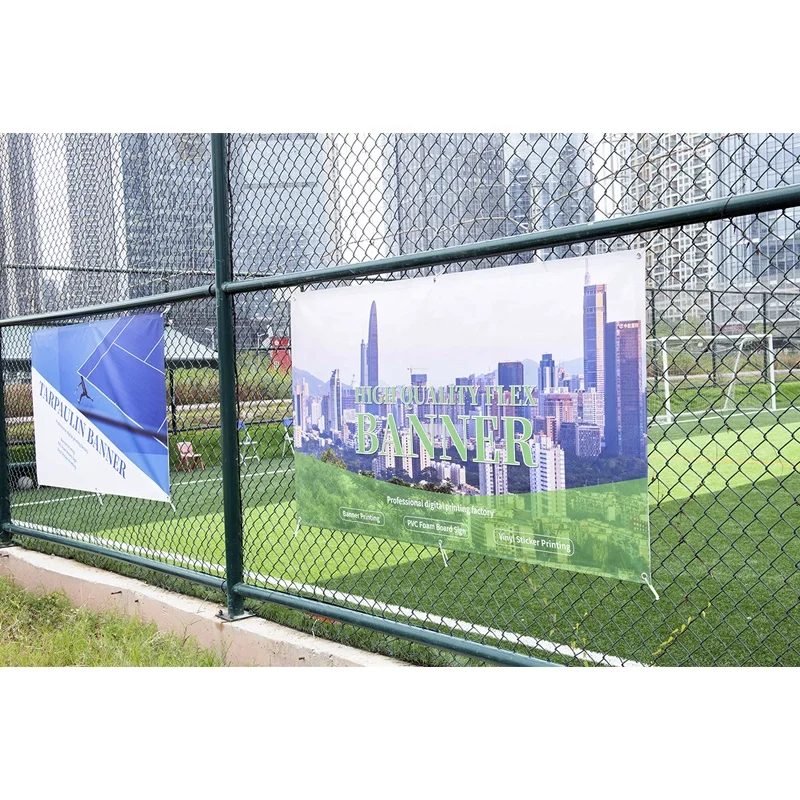 Custom Print Large Size Banner Vinyl Sports Competition Banner For Advertising