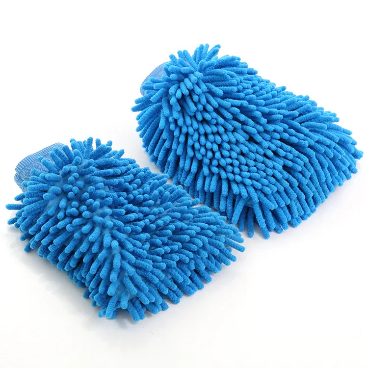 
wholesale china product car detailing wash mitt microfiber chenille microfiber cleaning cloth car care 