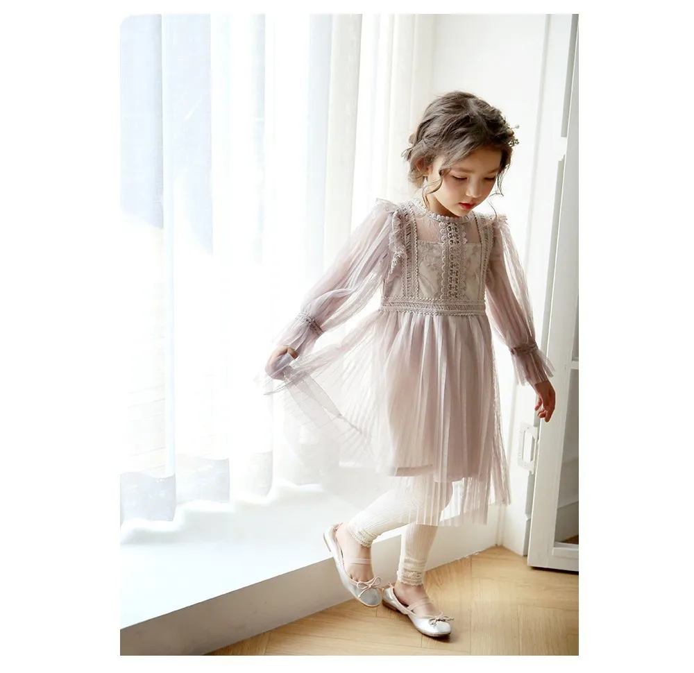 
Sweet princess style tulle frock dress toddler and little girl dress 