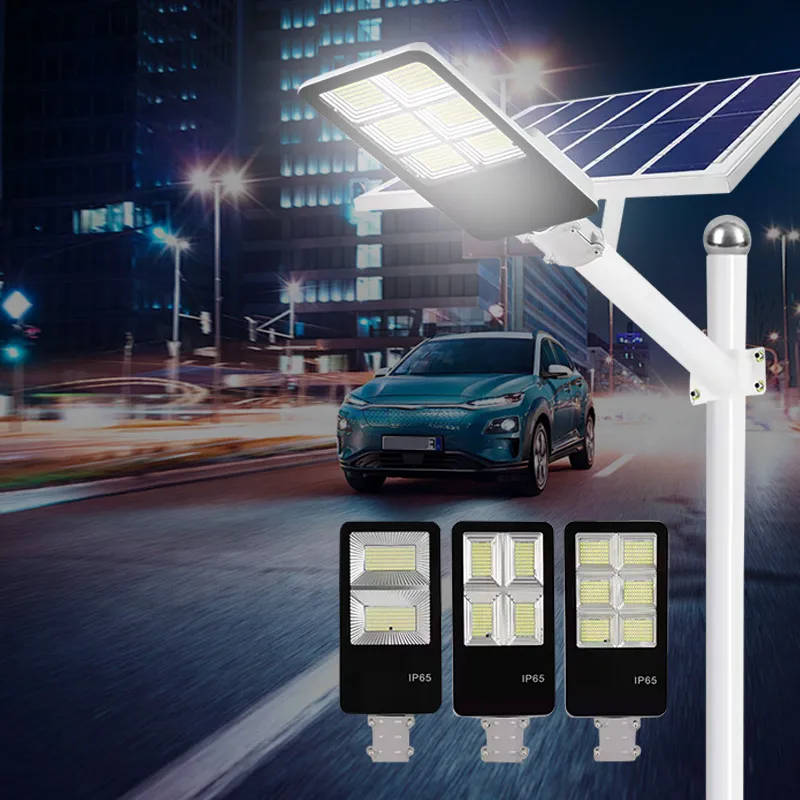 Promotional Product Split High Waterproof Level IP65 100w 200w 300w Aluminium Solar Energy Lamp Street Light With Motion Sensor