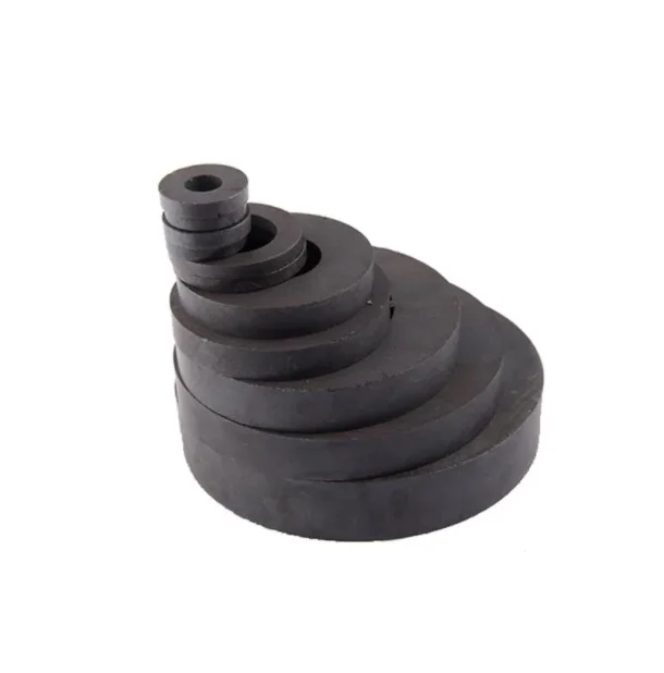 Y30 Y35 Professional Magnetic Ferrite Permanent Diametrically Magnetized Ring Magnet