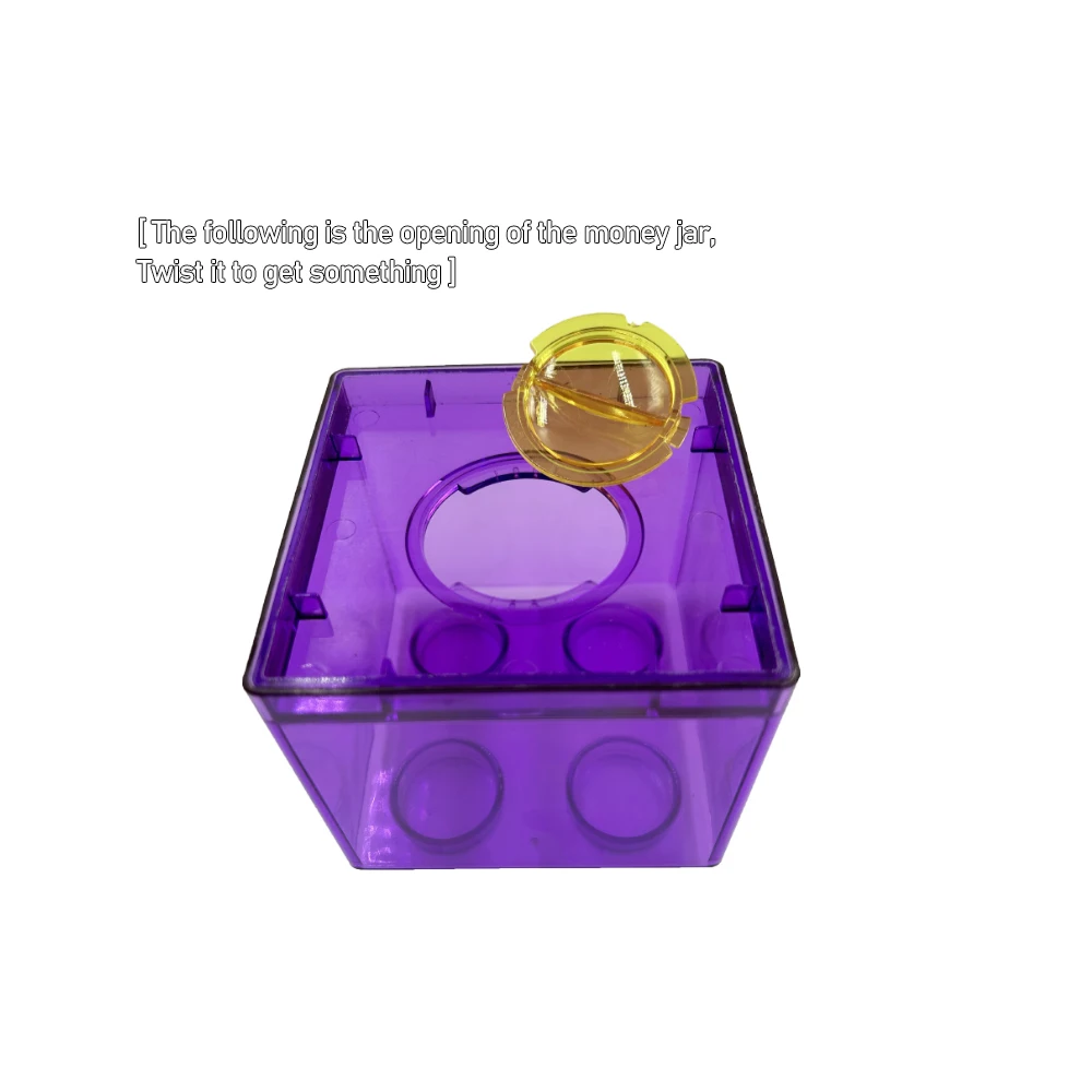 Children Coin Storage Bank Piggy Bank for Girls Clear Safe Box for Money Custom Funny Plastic Promotional Gifts Building Block