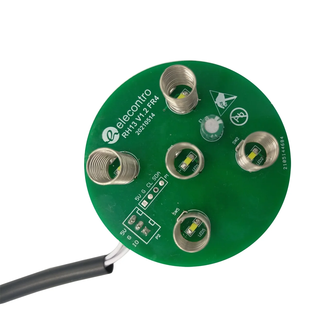 AC100~250V Voltage Range Electronic Touch Switch Control Panel for Range Hood  PCBA Control Board