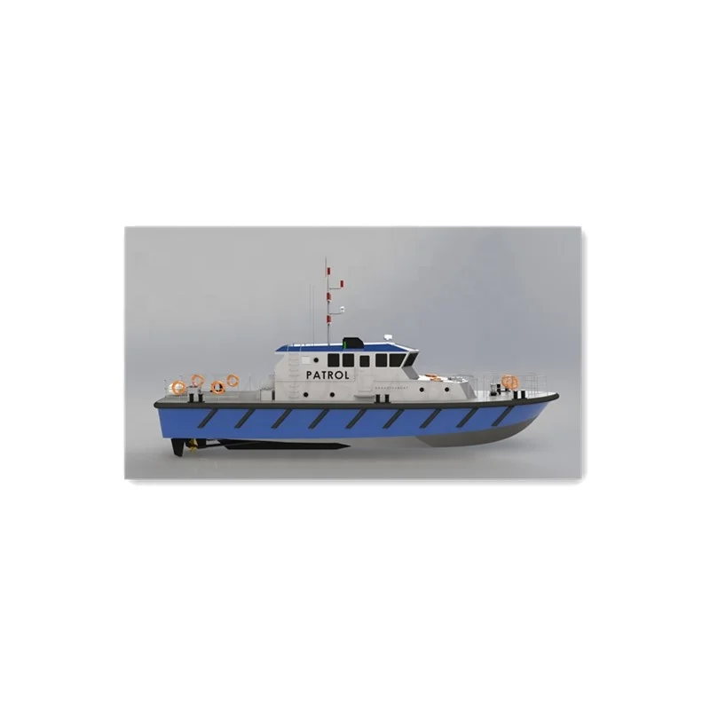 Grandsea 20m Steel Hull and Aluminum Superstructure Deep Sea Speed Security Patrol Boat for sale
