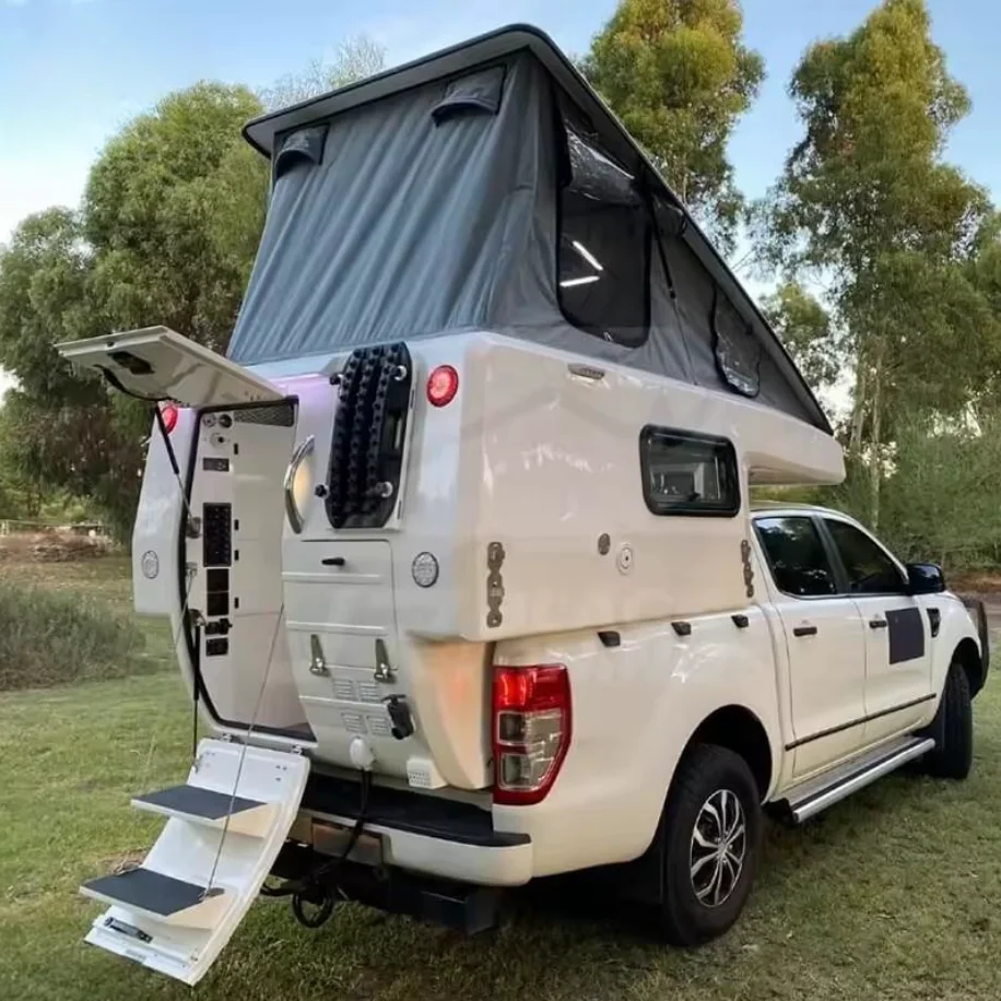 Pickup Popup Canopy Camper Caravan Unit Slide On Campers Small Slide On Truck Pop Top Box Camper