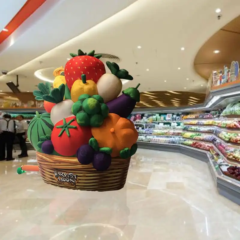 Inflatable bottles, canisters, cans, cornucopias, and fruits and vegetables Giant Inflatable Corn on The Cob inflated corn