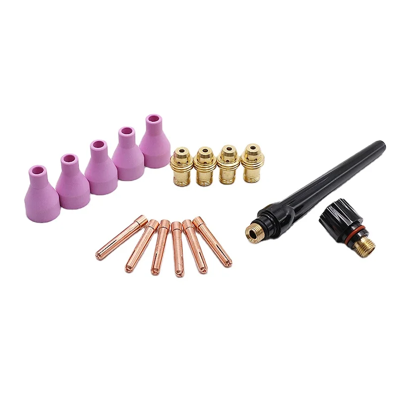HANLDO QQ150 Ceramic Tig Welding Torch Argon Arc Gun Parts with Air Gas
