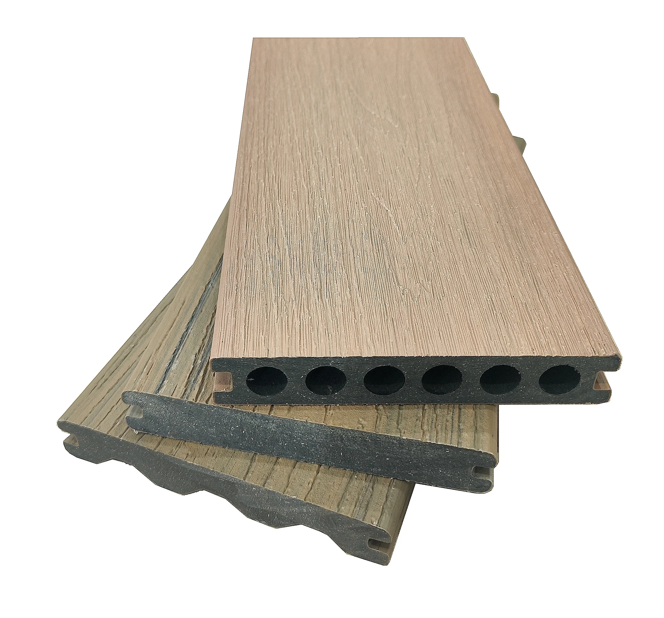 Exterior flooring Easy install Co-extrusion Wpc composite bamboo Decking boards flooring outdoor exterior