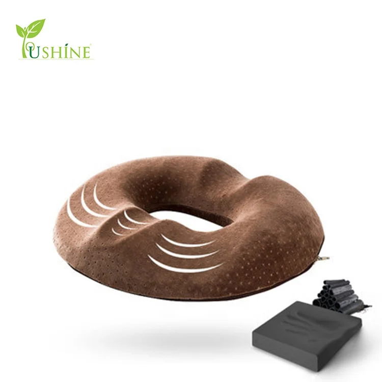 Best Selling Comfort Memory Foam Donut Blood Circulation Hemorrhoid Seat Cushion