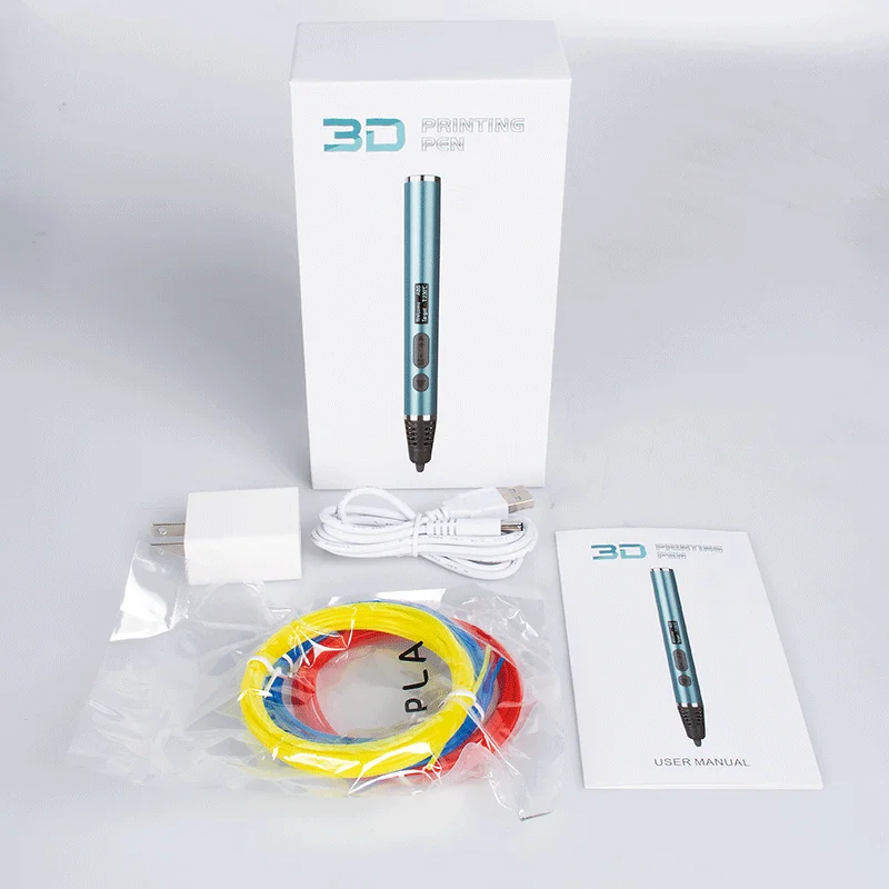 New arrival JER RP1000 factory price metal housing drawing pen pena cetak 3d pens for kids and adults gifts for kids