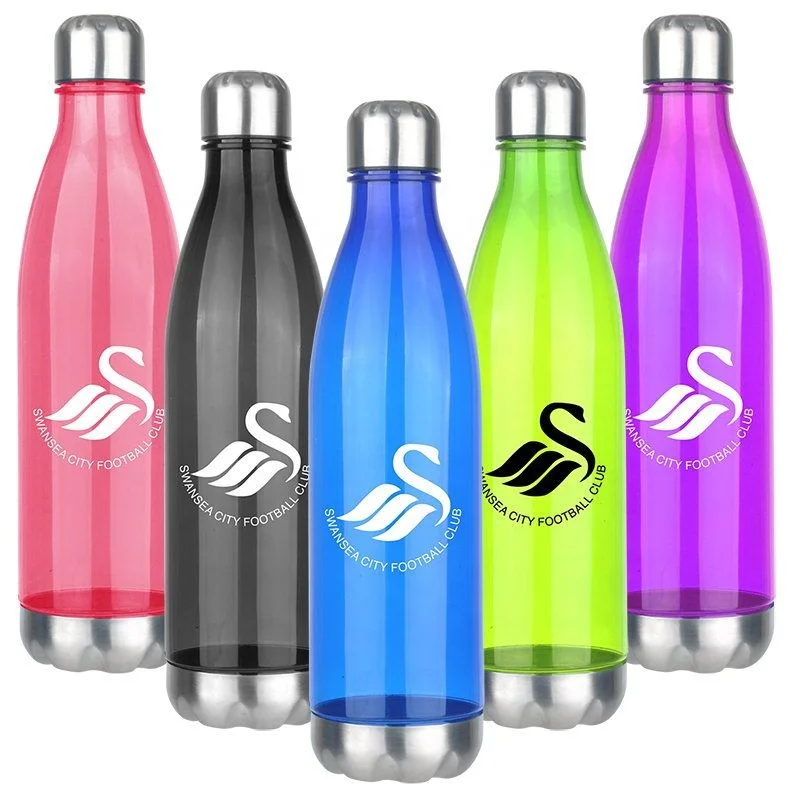 BPA Free 1000ml Plastic Water Bottle Sport Custom Drinking Bowling Durable Soda Shape bottle