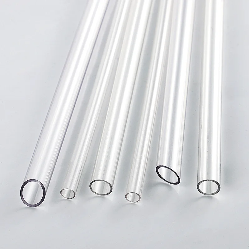 Customized High Temperature Sizes Quartz Glass Tube Quartz Pipe