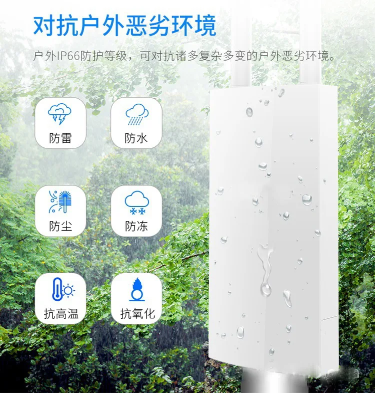 CPE Wifi Router Factory OEM 300mbps Wifi 20 km CPE Network Bridge Antenna 2.4Ghz CPE Outdoor