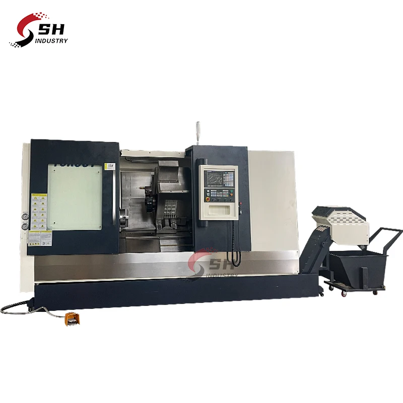 High precision slant bed CNC lathe TCK56Y slant bed CNC lathe with Y-axis power head