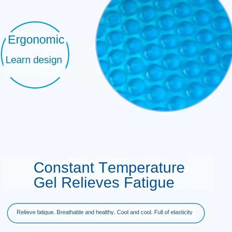 Hot Sale Gel Enhanced Seat Cushion Non-slip Orthopedic Gel Memory Foam Coccyx Cushion Waterproof Seat Cushion