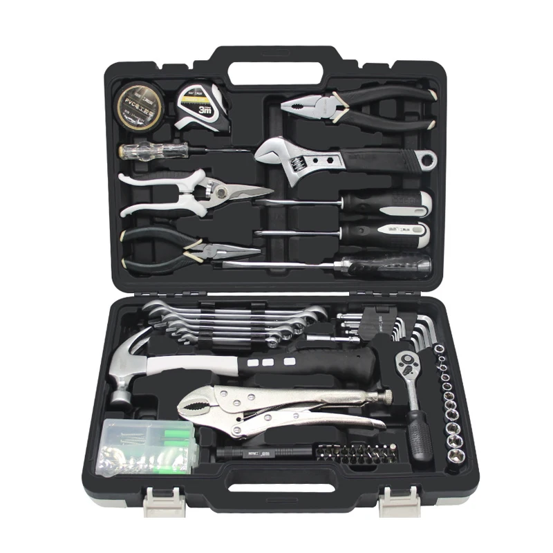 
Hand Tool Set 102pcs Black Comprehensive Repair Tools Home Hardware Tools Combo Kits Manufacturers Direct 