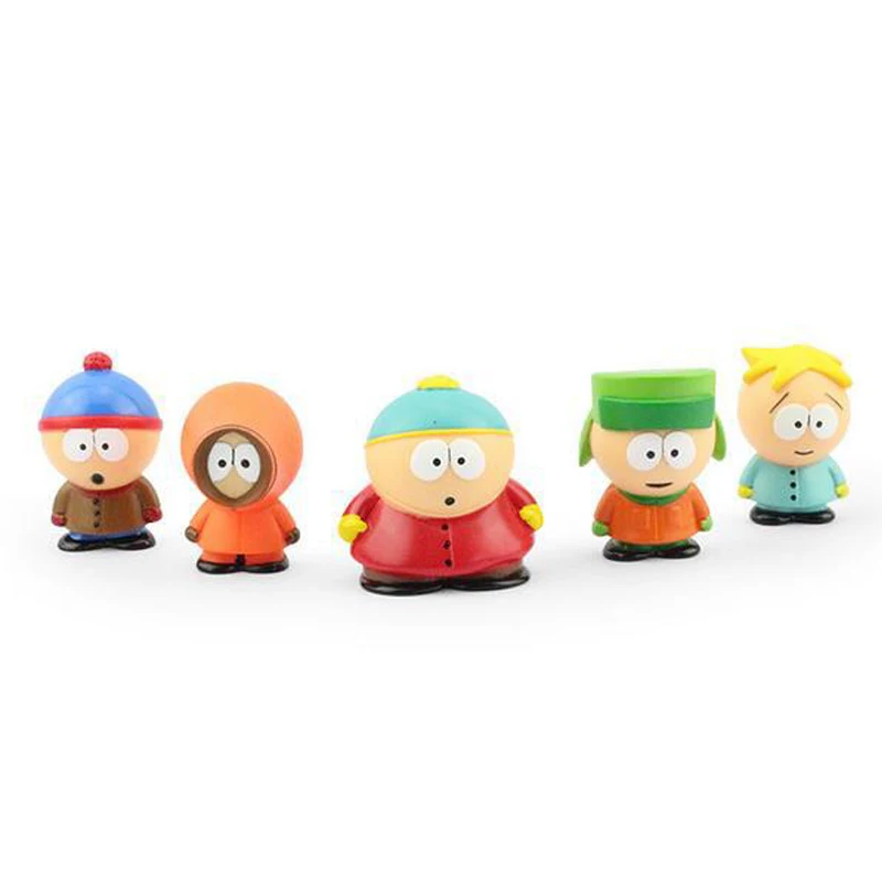 5 шт./серт South Park фигурка для автомобильных аксессуаров