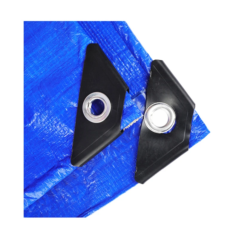 Heavy Plastic woven fabric blue car tarpaulin Tent Sunscreen truck Tent garage  Manila eyelet tarpaulin Vietnam  India Myanmar