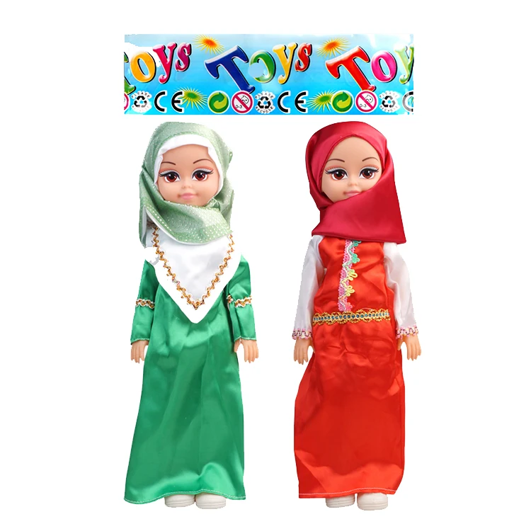 Wholesale Pretty Two Muslin Baby Dolls Fancy Design Boutique Toys For Baby Girls