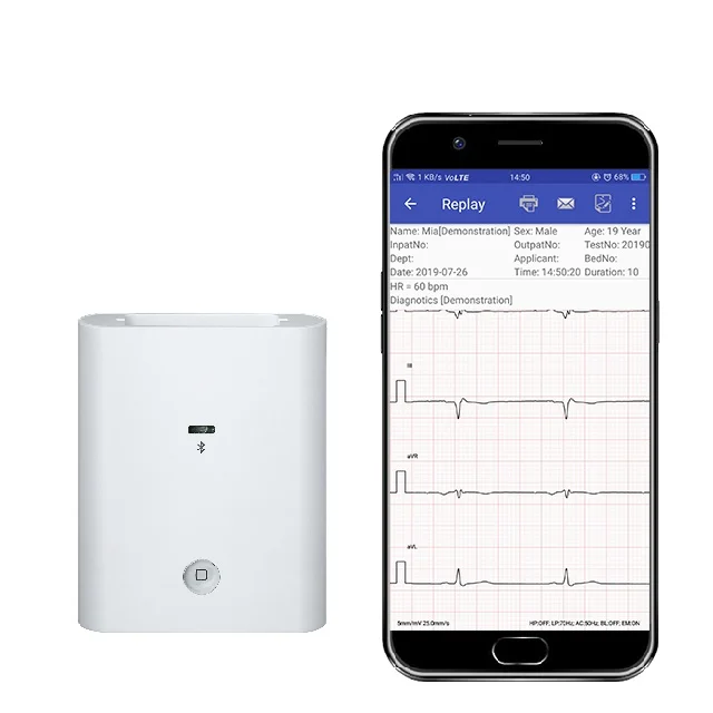 most popular items portable wireless Android ECG machine 12 lead channel cheapest smartphones products online