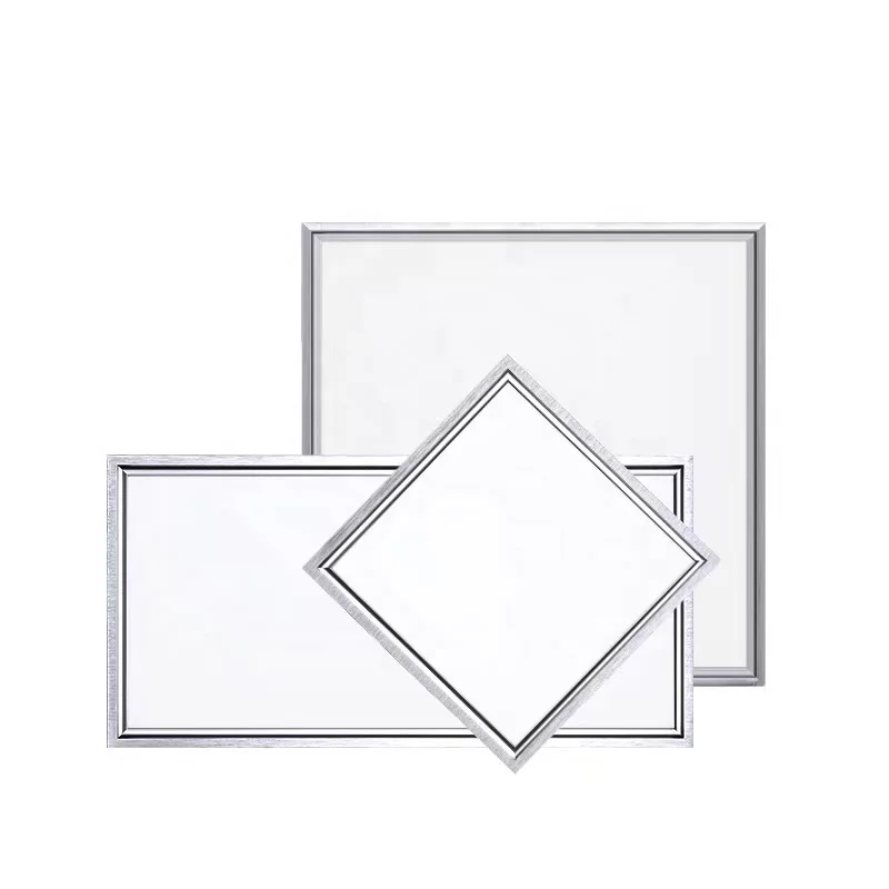 Square surface ceiling flat commercial led 600x600 led panel light