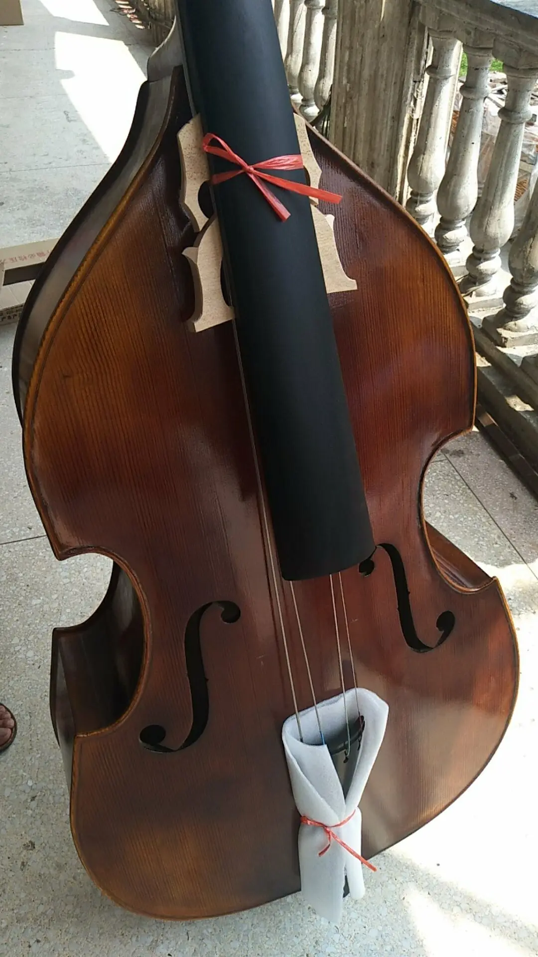 Tongling Workshop Antique Style Handmade  Solid Wood 3/4 Double Bass