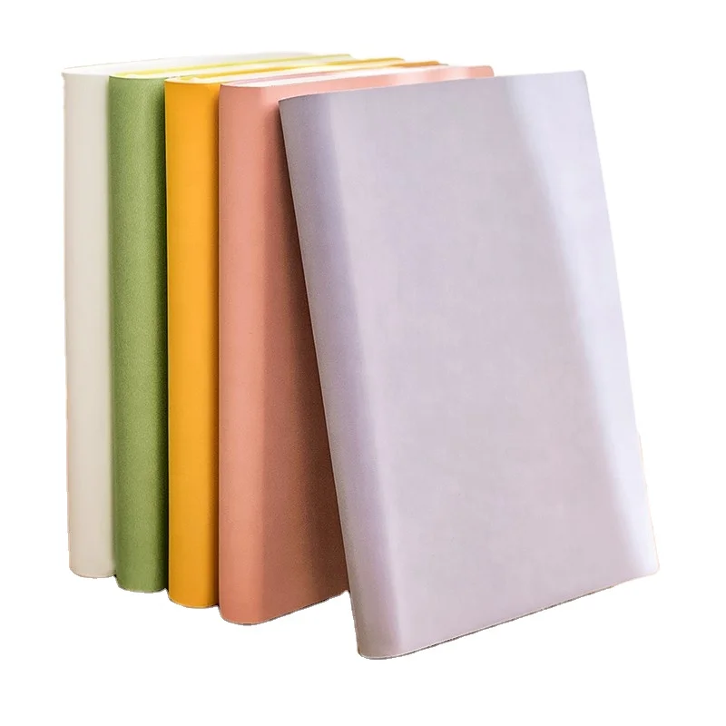 2023 manufacture books OEM Custom hardcover A5 with pen PU leather journal school supplies notebook